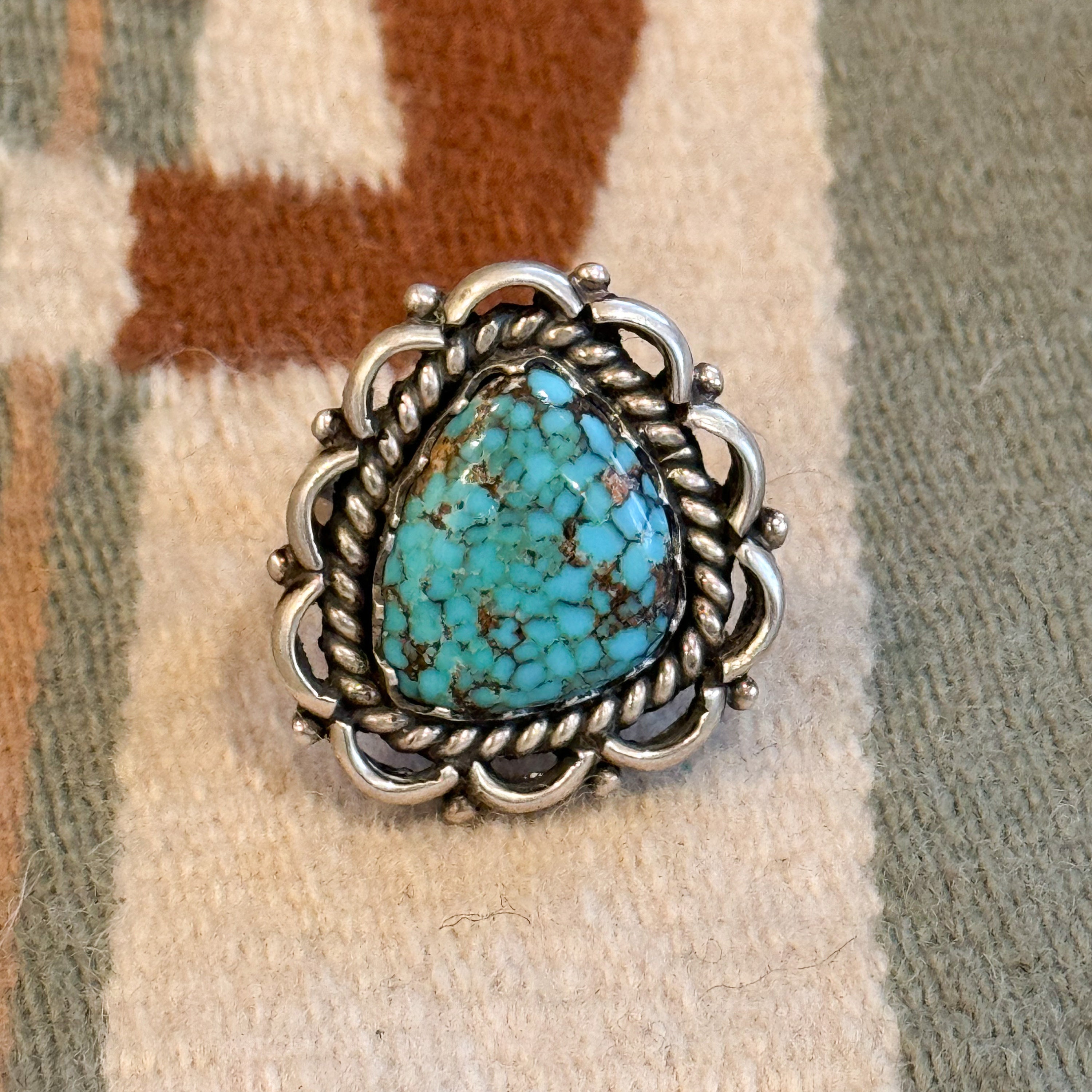 Midnight Space Kachina Native American Jewelry Navajo Turquoise Sterling Silver Coral Gaspeite Ring Midnight Space Kachina Native American Jewelry Navajo Turquoise Sterling Silver Coral Gaspeite Ring
