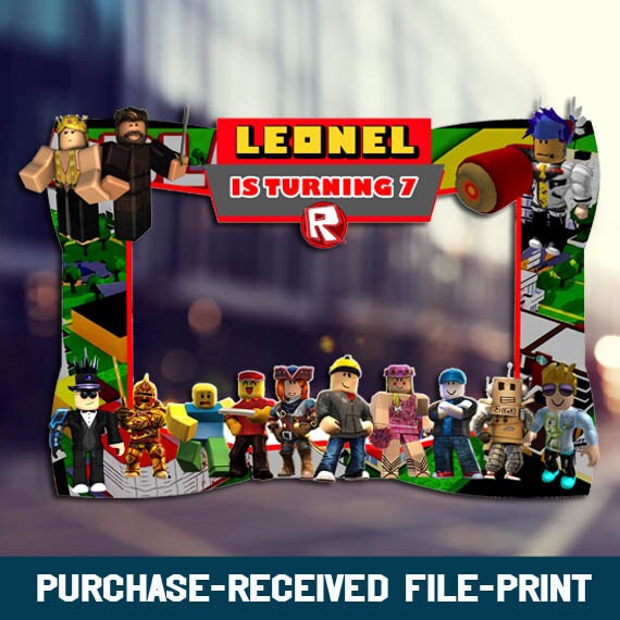 Roblox Photo Booth Frame Roblox Photo Frame Roblox Birthday Frame Backdrop Roblox Party Roblox Birthday Roblox Photo Booth Roblox Prop - roblox games like lego ninjago