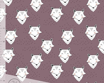 26" end of bolt: Fox Organic Cotton Knit Fabric, Elvelyckan Design