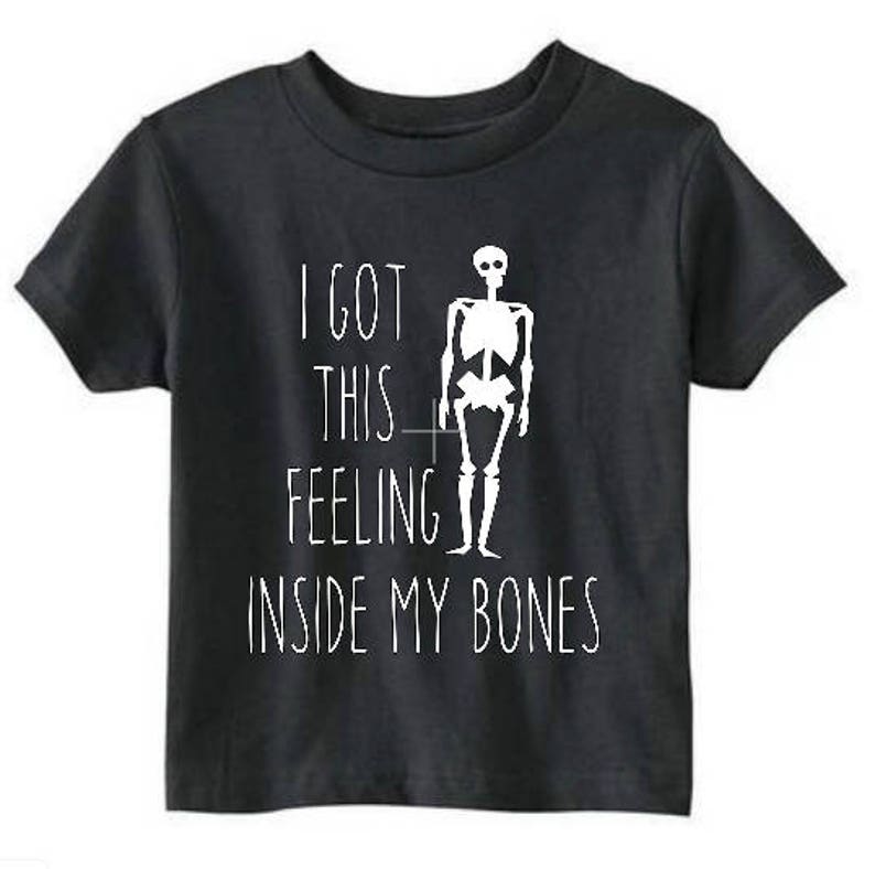 Download I Got This Feeling Inside My Bones Skeleton Raglon Boy's ...