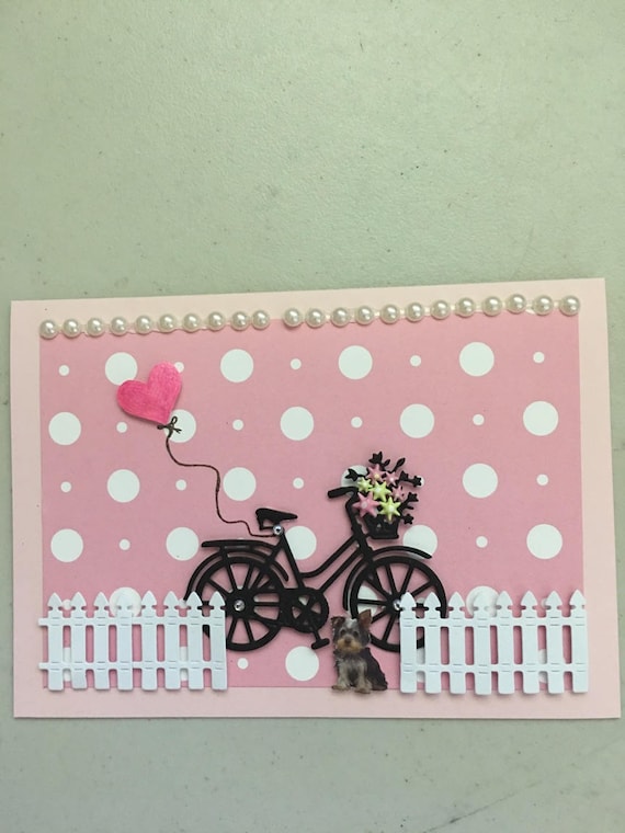 handmade greeting card for mother's birthday