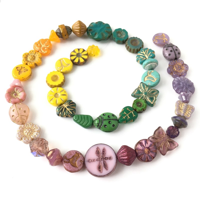 Czech Bead Jewelry Etsy