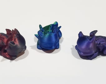 TINY little micro dragons, 3 pack! (1 inch each)