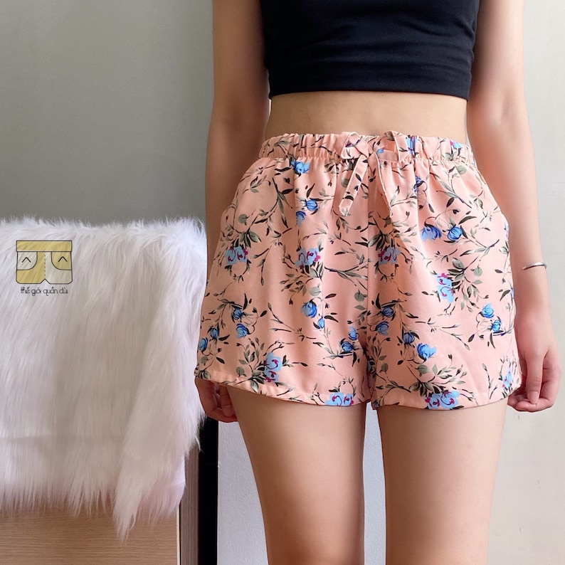 Floral Sleeping Shorts for Women Pajama Shorts Bride Maid Etsy