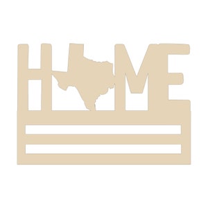 Home state wreath rail, door hanger, door hanger rail, wood cutout, wood blank, DIY wood rail, Home sign, California Texas Louisiana