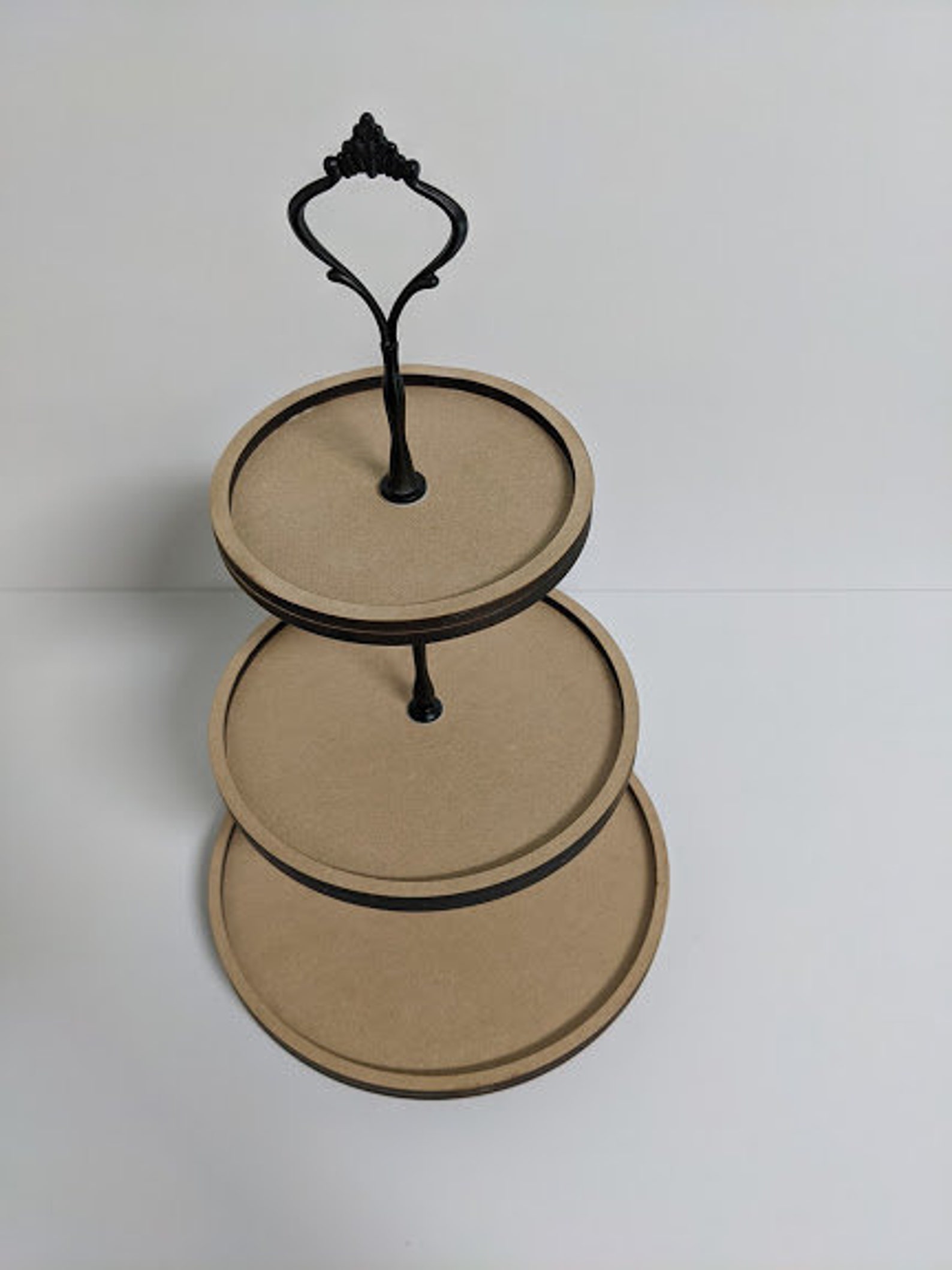 Unfinished Tiered Tray Kit Unpainted Kit Wood Cutouts DIY Etsy