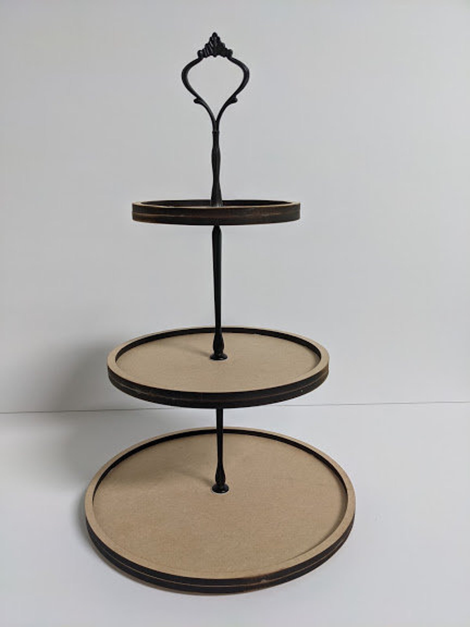 Unfinished Tiered Tray Kit Unpainted Kit Wood Cutouts DIY Etsy