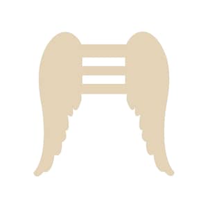 Angel wings rail, angel wreath, angel wings wreath, front door wreath, front door decor, porch decoration, in loving memory, angel sign