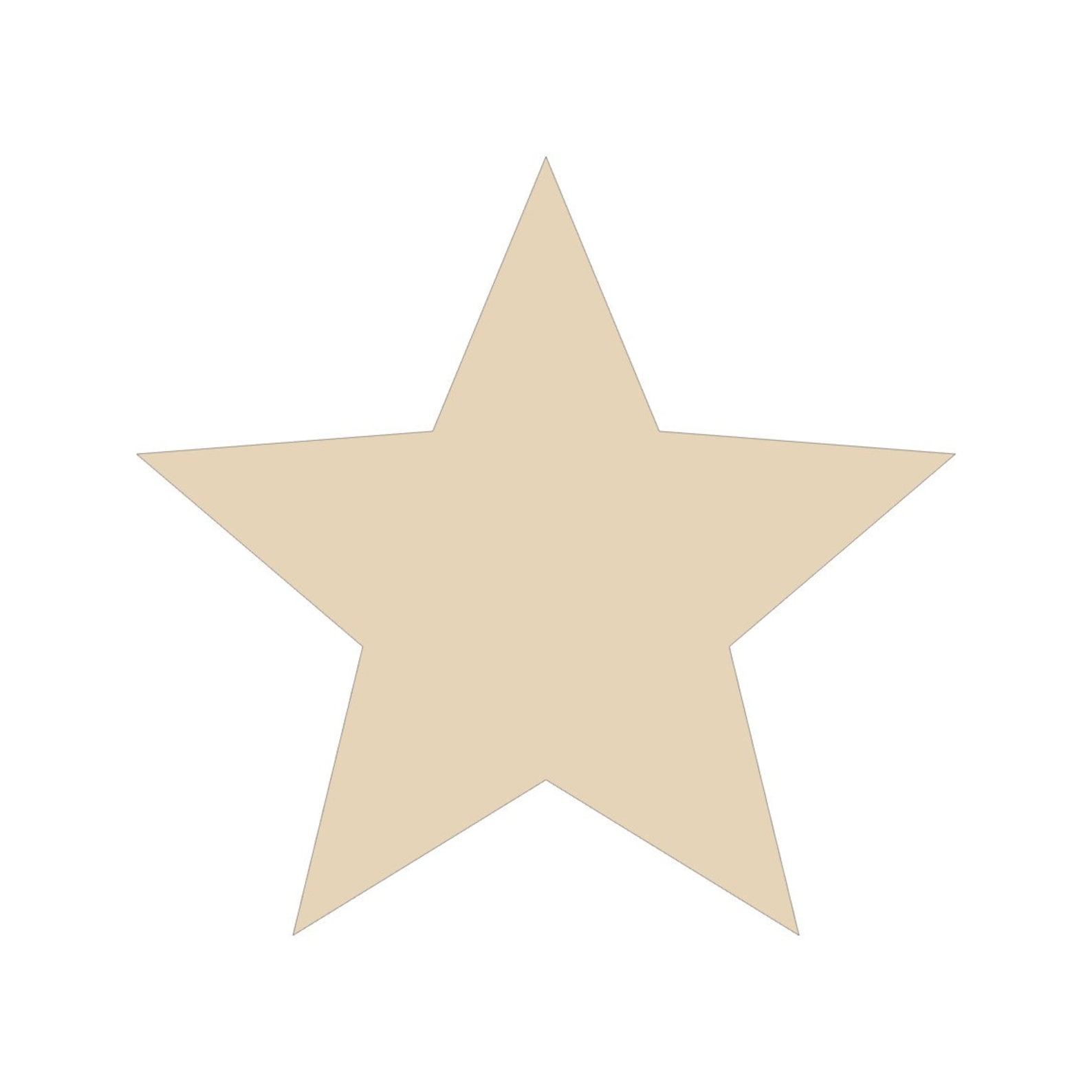 Star Wood Cutout Star Wood Blank Star Wreath Sign Star Door Etsy