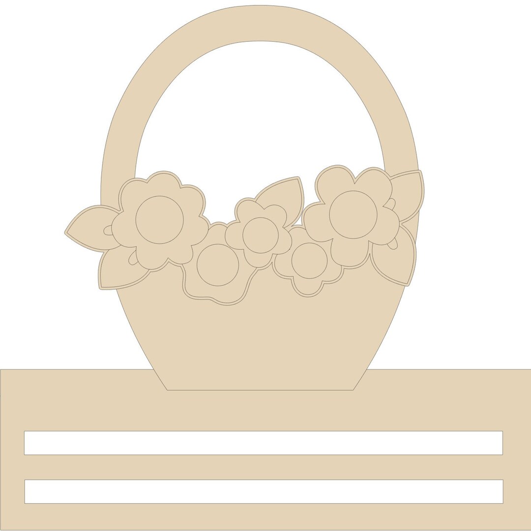 Basket Wreath Rail, Spring Wreath Rail,flower Basket Door Hanger