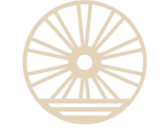 wheel wreath rail, bike wheel, bicycle sign, wood blank, door hanger sign, wreath rail, wood cutout, DIY sign, wagon wheel