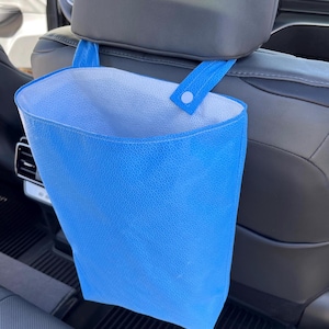Repurposed Car Trash Bags | Reusable | Commuter | Busy Parent | Blue Wraps | Sterile Medical Supplies
