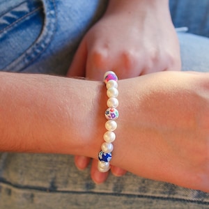 Chunky Pearl Beaded Bracelet