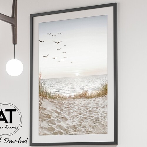 Landscape Wall Art Coastal Beach Decor Beach Photography Ocean Etsy