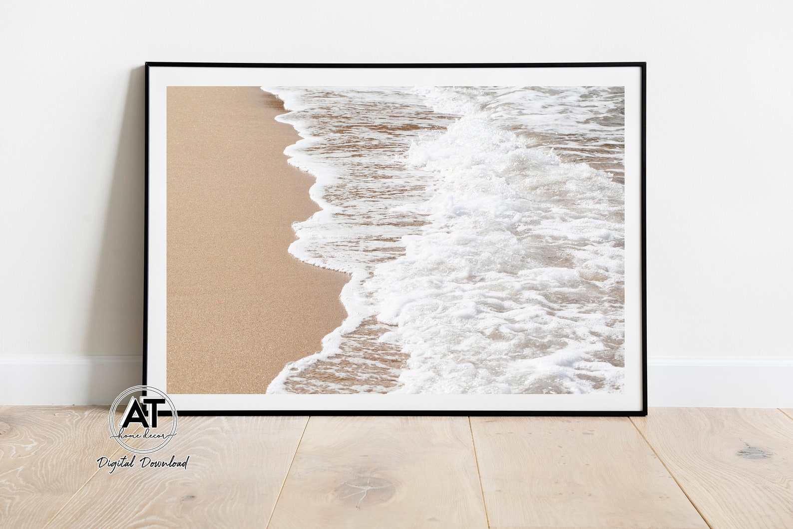 Landscape Photography Wall Art Prints Blue Lake Beige Etsy