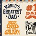 Best Dad Ever Svg Fathers Day Father's Day SVG Father SVG #1 Dad World World's Best Dad SVG Dad Svg Best Dad In The Galaxy Svg Dad Dxf Svg