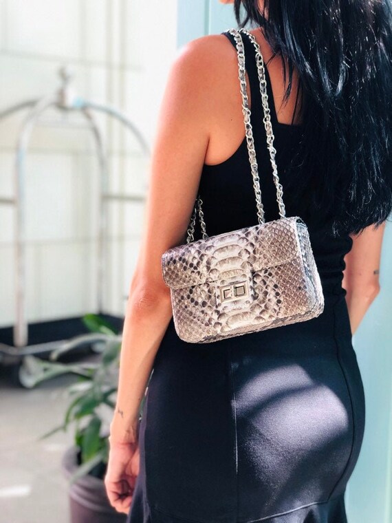 python skin bags singapore