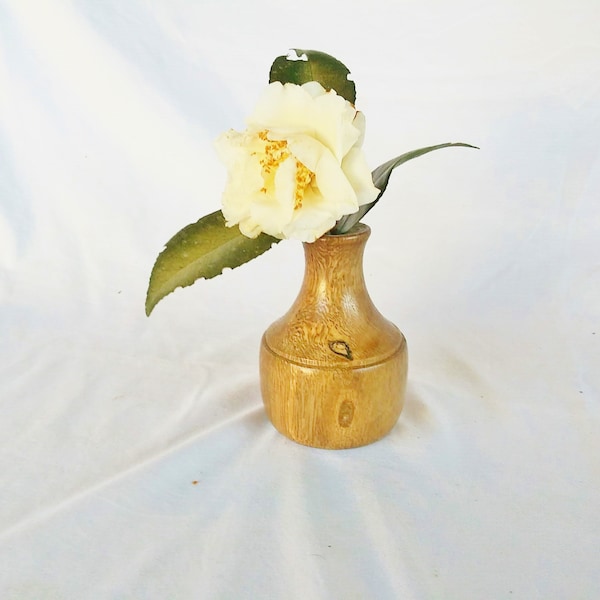 Small Ring Jug bud vase Florida Live Oak weed pot