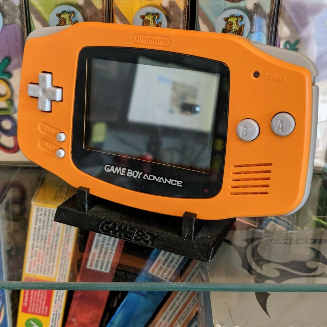 Gameboy 3D Printed Display stands gba gbp gbc dmg Etsy
