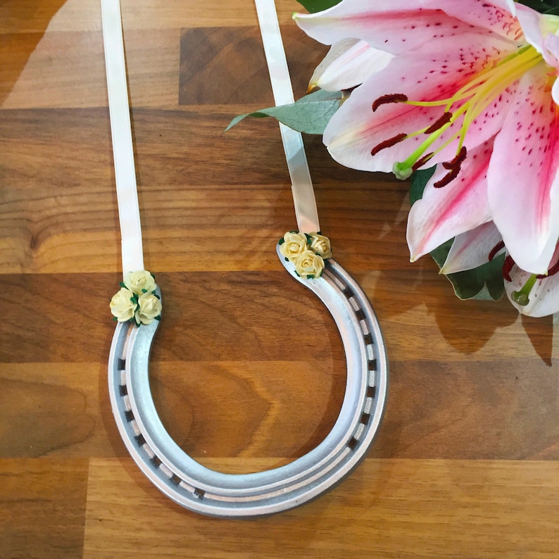 Herradura de boda real personalizada regalo de boda único Etsy España