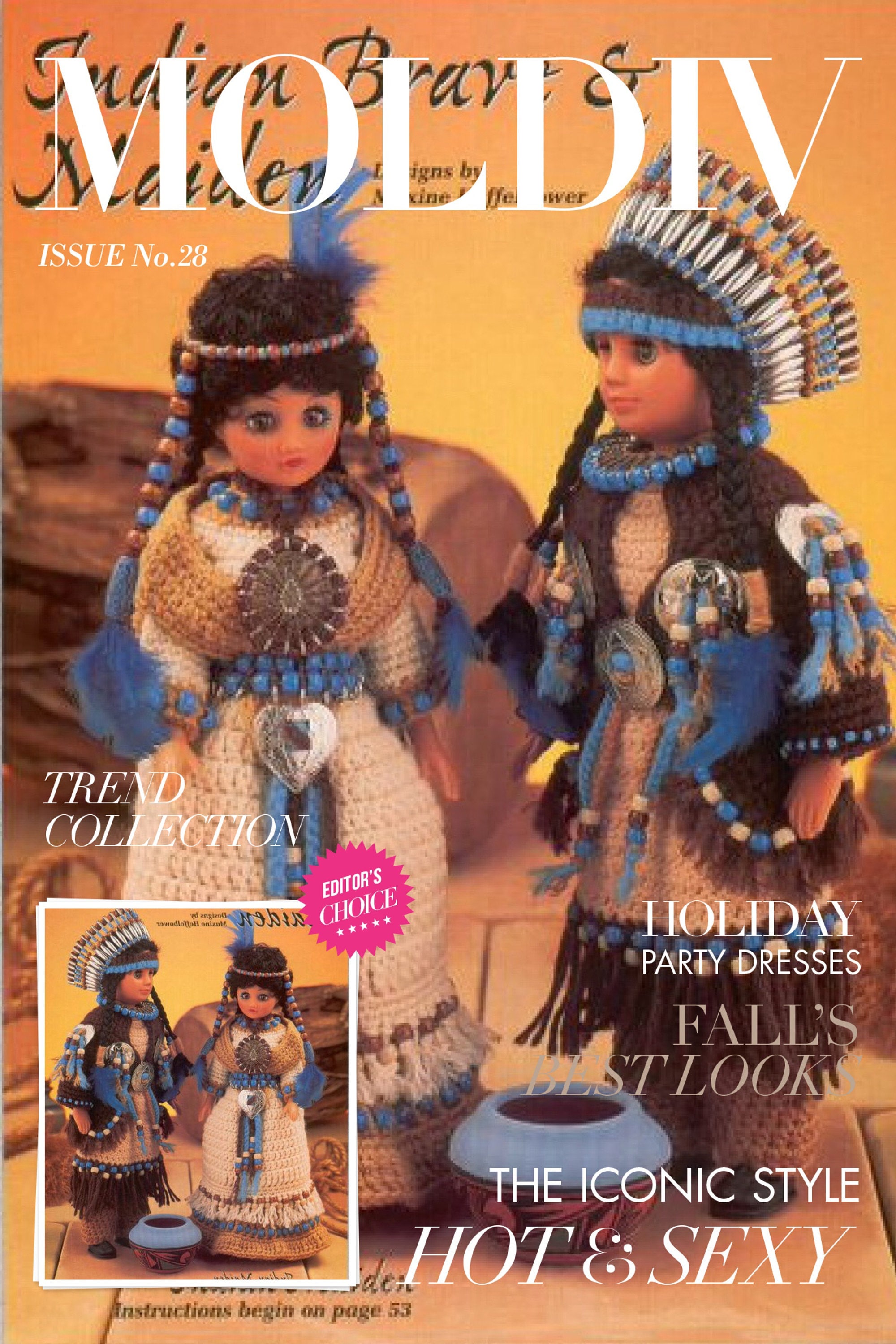 crochet indian doll patterns