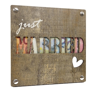 Geldgeschenk "Just Married" I Hochzeit I Brautpaar I Geldgeschenke I Geldverpackung I Geld von Herzen verschenken