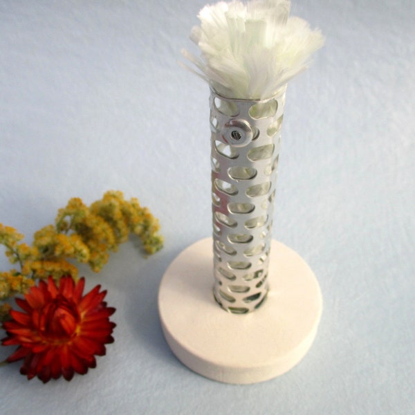 Dochthalter mit 10 mm Glasfaserdocht für Schmelzlicht Outdoor/ DIY-Set für Wachsfresser / Brenner Set zum selbst machen eines Kerzenfressers