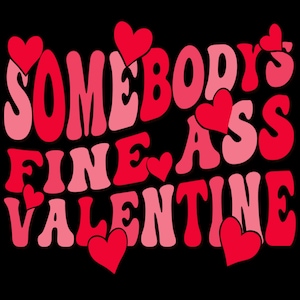 Retro Valentijnsdag DTF-overdracht KLAAR VOOR PERS