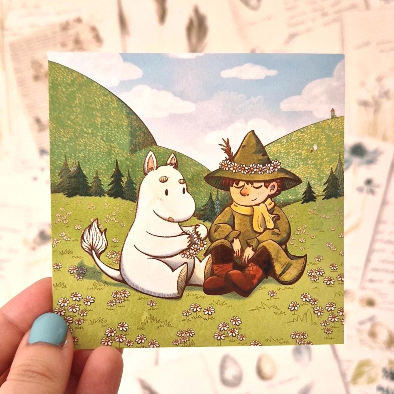 Moomin Postcard - Etsy