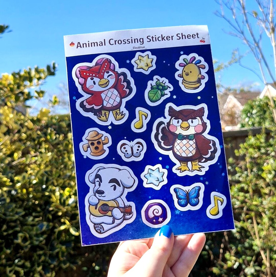 A6 Sticker Sheets - Cute Stationery- Journaling - Kawaii Art - Cute ...