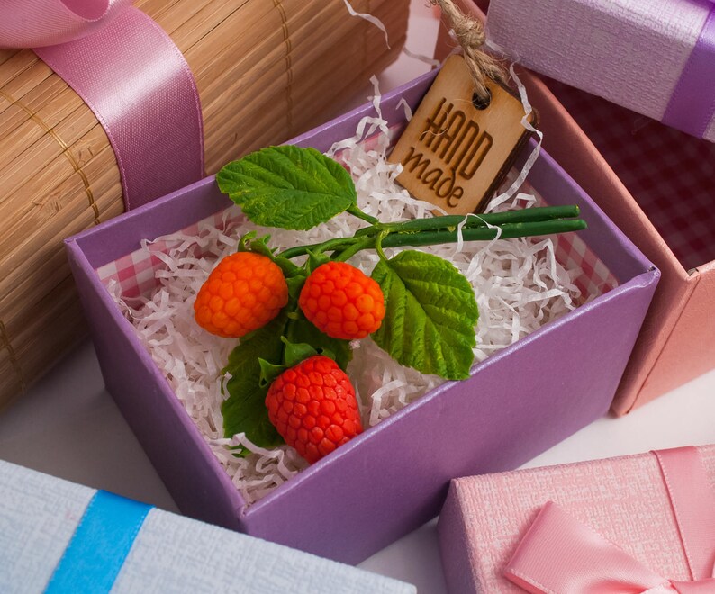 Raspberries Brooch Hair Clips Hair Twig Hair Pins Etsy