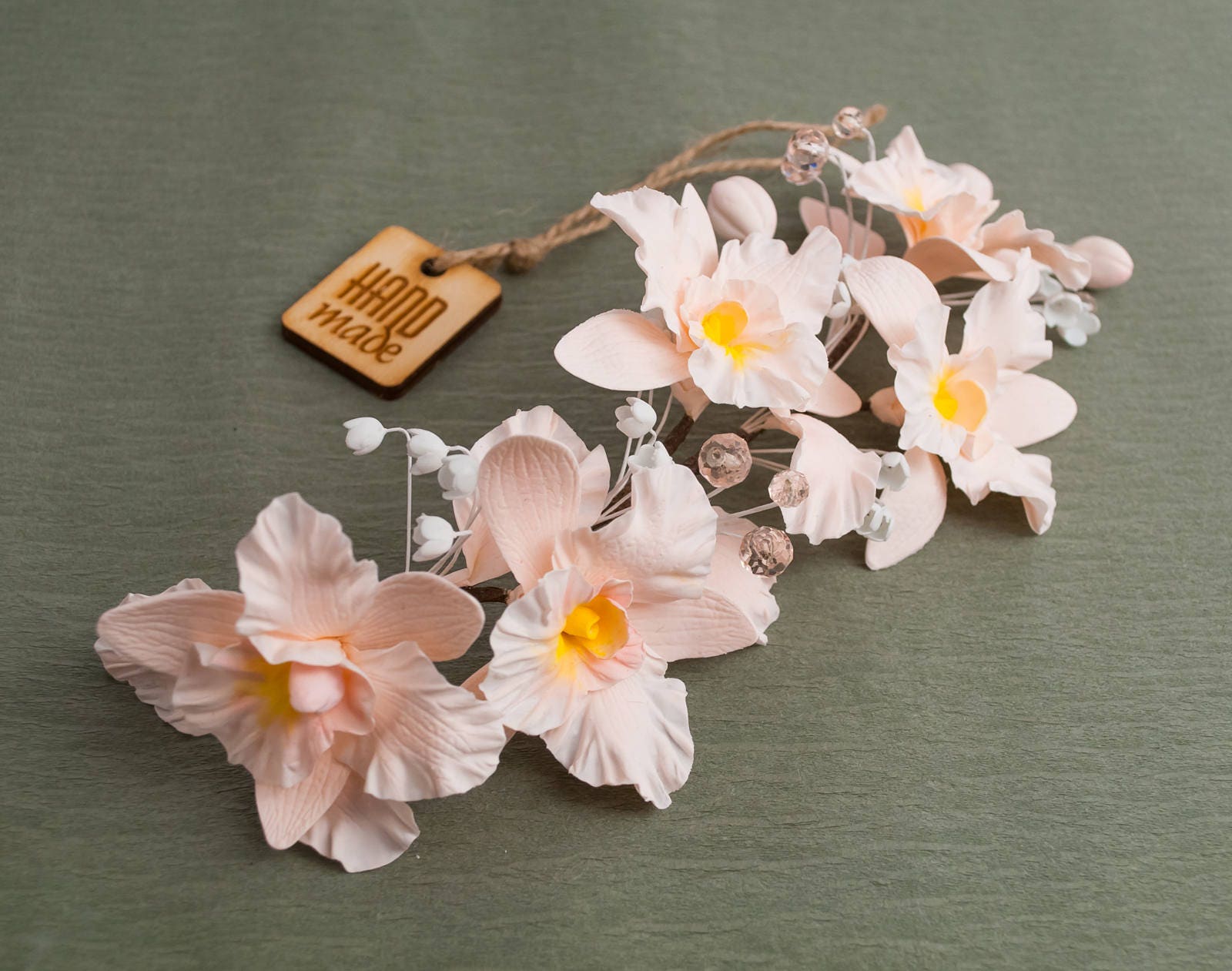 How to make a ring made of polymer clay with a decorative element in the form of an orchid flower, step by step photos and description How to make a ring made of polymer clay with a decorative element in the form of an orchid flower, step by step photos and description