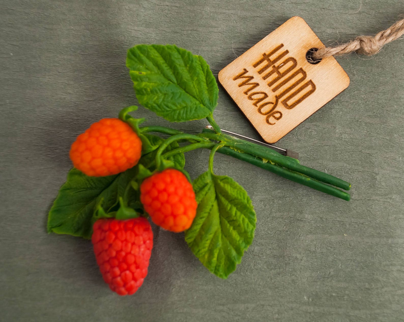 Raspberries Brooch Hair Clips Hair Twig Hair Pins Etsy
