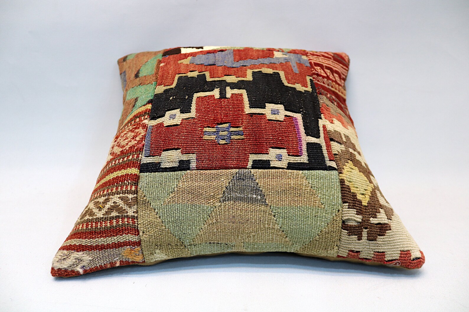 Kilim Pillow Cover 16x16 Home Decoration Decorative Etsy