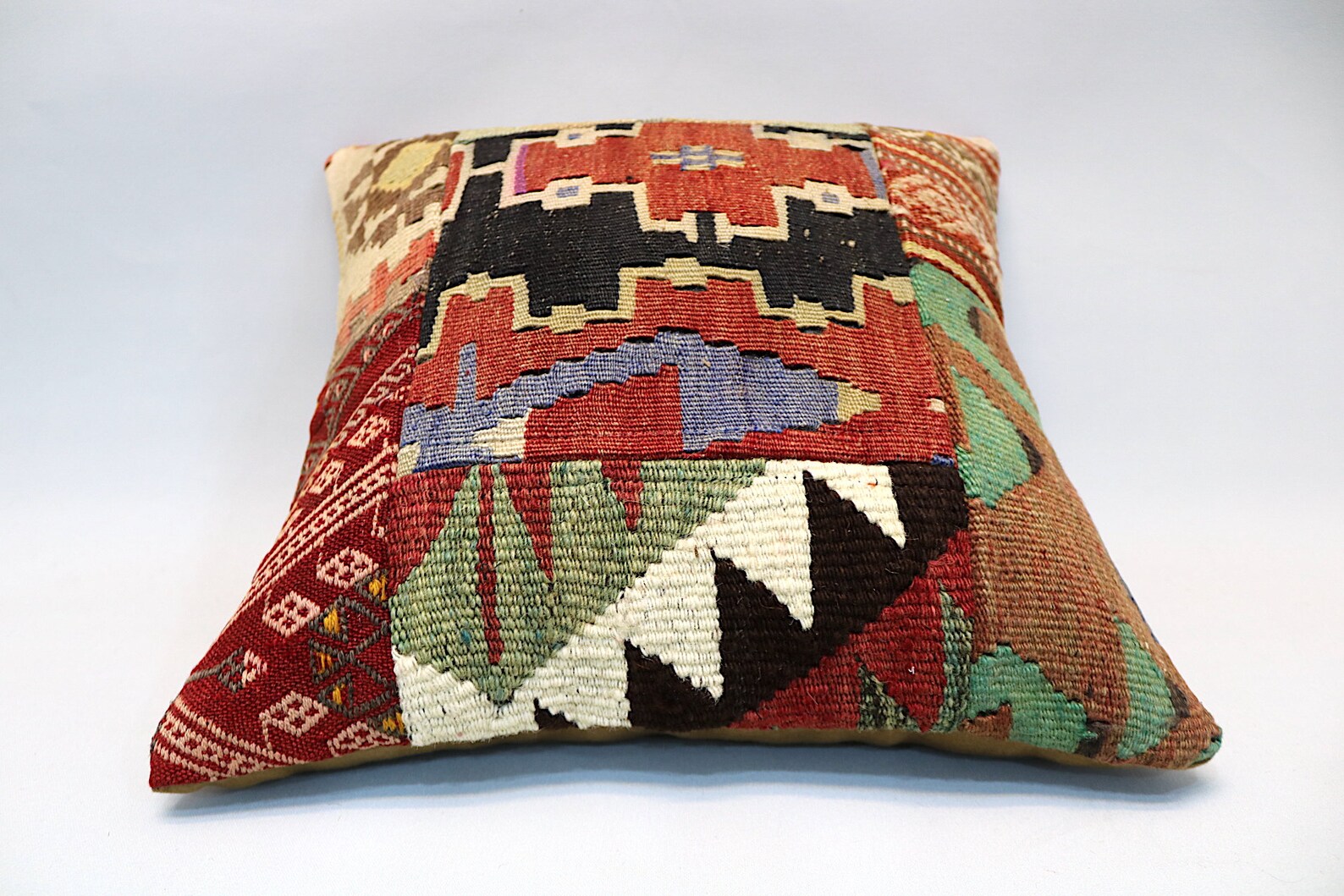 Kilim Pillow Cover 16x16 Home Decoration Decorative Etsy
