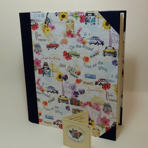 Album photo 20x25 - 30 feuilles - papiers : Fleurs et Divers