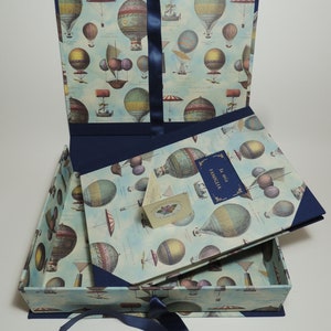 Album Foto con Scatola - Personalizzabile 23x30 - Carte Varie - Album with box - Made in Italy - Album avec boite