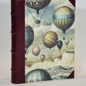 ALBUM FOTO ARTIGIANALE 23X30- in Ecopelle - Linea Raffaello- Carta: Balloon