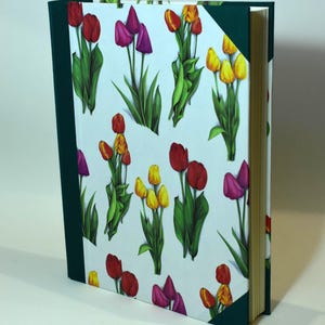 Diario 14x21 - con fogli a righe - 72/144 fogli - carte fiori e varie