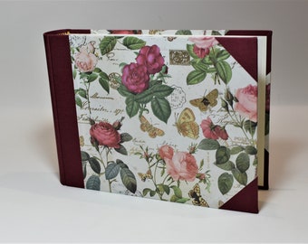 Handmade Photo Album 20x16 - Flower Cards