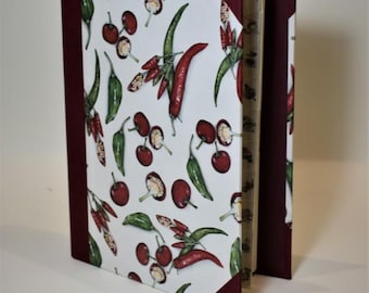 Homemade Ring Binder Recipe Book - 17x23 - Various Papers
