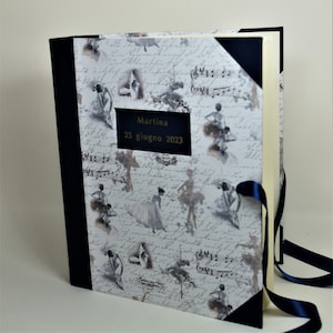 Album foto personalizzabile Danza 20x25  - carte in tema