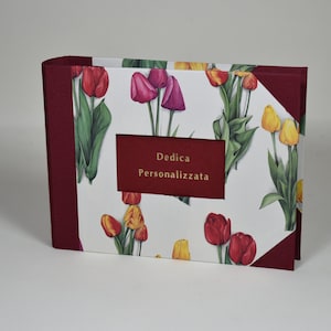 Album Foto Personalizzabile - 20x16 - Carte Fiori e Animali