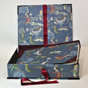 ALBUM FOTO 23 X 30 con SCATOLA - Carte bimbi- artigianale - Made in Italy - Album with box - Album avec Boite