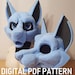 PDF TEMPLATE: Fursuit Head Base - Canine! Digital Download
