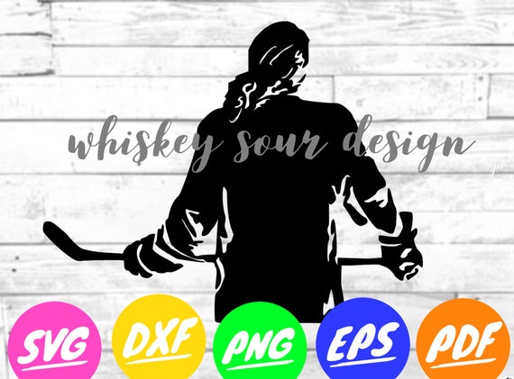 Female Hockey Player Download | Cut File | Sports | Hockey | SVG | DXF | PNG | Eps | Pdf | Instant | Ice Hockey | Crafts | Girls Hockey