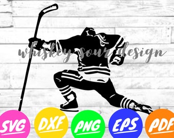 Female Hockey Player Celebration Download | Cut File  | Sports | Hockey | SVG | DXF | PNG | Eps | Pdf | Instant | Ice Hockey | Crafts |Girls