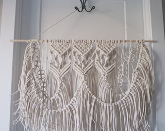 Macrame Wall Hanging, Wedding Gift, Housewarming Gift