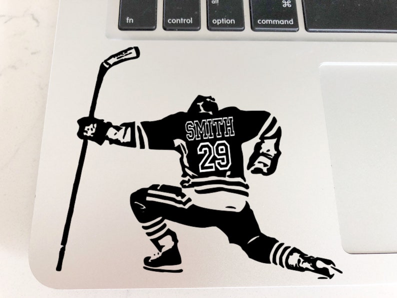 Custom Hockey Decal Hockey Celebration Decal HTV Etsy