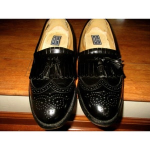 Black Bostonian Shoe - Etsy